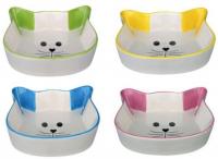 Керамическая миска для кошек с рисунком,"кошка" 0,25л/12см -1шт. в Алматы и в Казахстане за 2 440 ₸