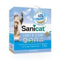 Комкующийся наполнитель Sanicat Light & Clump без запаха - 6 литров в Алматы и в Казахстане за 7 690 ₸