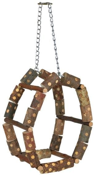 Игрушка "Альпинист" Trixie для птиц, из натурального дерева - 11х17х11 см в Алматы и в Казахстане за 3 820 ₸