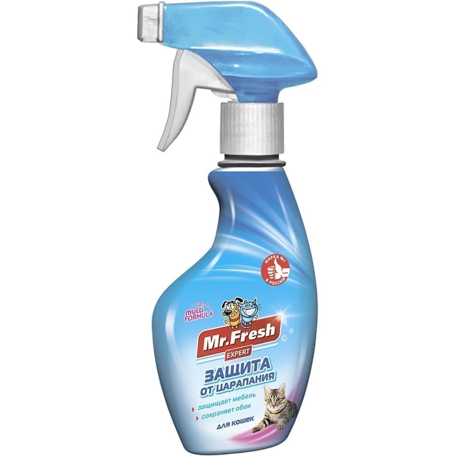 Спрей-защита от царапания для кошек Mr.Fresh Expert 200 мл. в Алматы и в Казахстане за 3 090 ₸