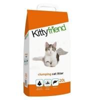 Экономичный комкующийся наполнитель Sanicat Kitty Friend Clumping без запаха - 20 л в Алматы и в Казахстане за 9 560 ₸