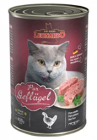 Консервы Leonardo Meat with Poultry для кошек (Птица) - 400 г в Алматы и в Казахстане за 2 380 ₸