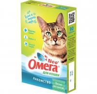Омега NEO+ Мятное настроение для кошек - 90 таблеток в Алматы и в Казахстане за 990 ₸