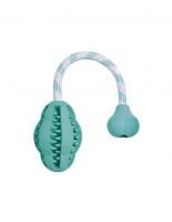 Игрушка мяч Denta Fun с веревкой для собак - 28 см в Алматы и в Казахстане за 4 460 ₸