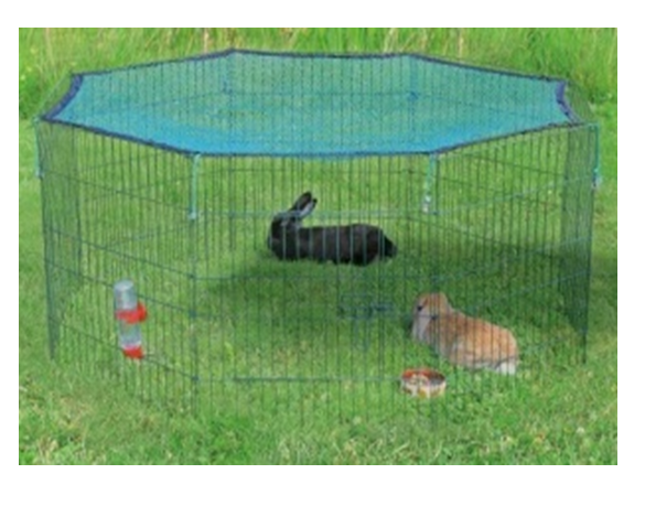 Вольер металлический с защитной сеткой секционный - 8 х 60 х 57 см для собак в Алматы и в Казахстане