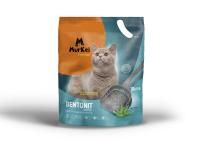 Комкующийся наполнитель Murkel  для кошачьего туалета (Алое вера) - 8кг / 10л в Алматы и в Казахстане за 5 420 ₸