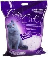  Lucky Cat силикагелевый наполнитель 22 литра без запаха  в Алматы и в Казахстане за 15 450 ₸
