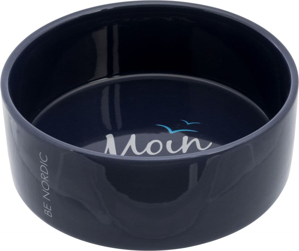 Керамическая миска Be Nordic темно-синяя - 800 мл / 16 см для собак в Алматы и в Казахстане