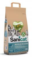 Органический биоразлагаемый наполнитель Sanicat Recycled Cellulose Pellets из целлюлозы - 10 литров в Алматы и в Казахстане за 4 670 ₸
