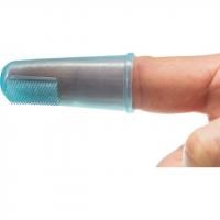 Набор силиконовых зубных щеток для пальцев - 6 см / 2 шт за собакой в Алматы и в Казахстане
