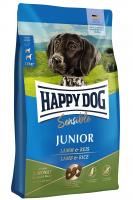 Корм для собак Happy Dog Sensible Junior Lamb&Rice, с бараниной и рисом, для щенков 7-12 мес, 1 кг в Алматы и в Казахстане за 3 750 ₸