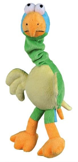 Игрушка поющая плюшевая птица со звуком для собак - 30 см в Алматы и в Казахстане за 4 960 ₸