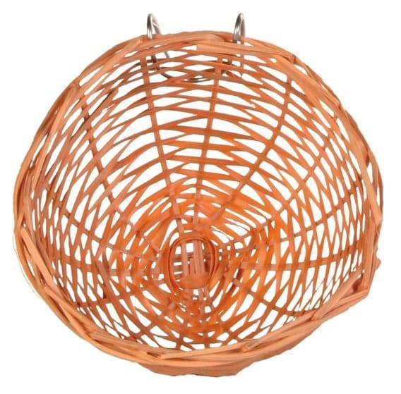 Плетеное гнездо для канареек из бамбука - 10 см в Алматы и в Казахстане за 1 040 ₸