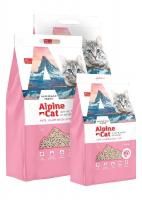 Alpine Cat Наполнитель с ароматом сакуры гранулированный органический комкующийся в Алматы и в Казахстане за 3 900 ₸