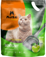 Комкующийся наполнитель Murkel Элита для кошачьего туалета (Яблоко) - 8кг / 10л в Алматы и в Казахстане за 5 420 ₸