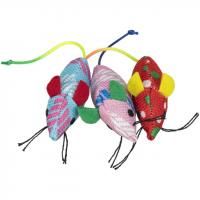 Игрушка мышка разноцветная для кошек цвет в ассортименте - 7 см в Алматы и в Казахстане за 990 ₸