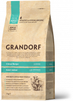 Grandorf 4 Meat Recipe Adult Indoor для кошек с нормальной активностью - 2 кг в Алматы и в Казахстане за 21 060 ₸