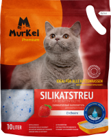 Впитывающий наполнитель Murkel для туалета кошек (Клубника) - 10 л в Алматы и в Казахстане за 7 650 ₸