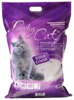 Lucky Cat Силикагелевый наполнитель для кошек 11 литров  без запаха в Алматы и в Казахстане за 8 250 ₸