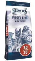 Корм для собак Happy Dog Profi Line 30 / 20 High Energy, для взрослых собак 20кг в Алматы и в Казахстане за 50 800 ₸