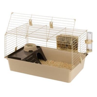 Клетка для грызунов с домиком, кормушкой и поилкой - 76x45x33 см в Алматы и в Казахстане за 38 020 ₸