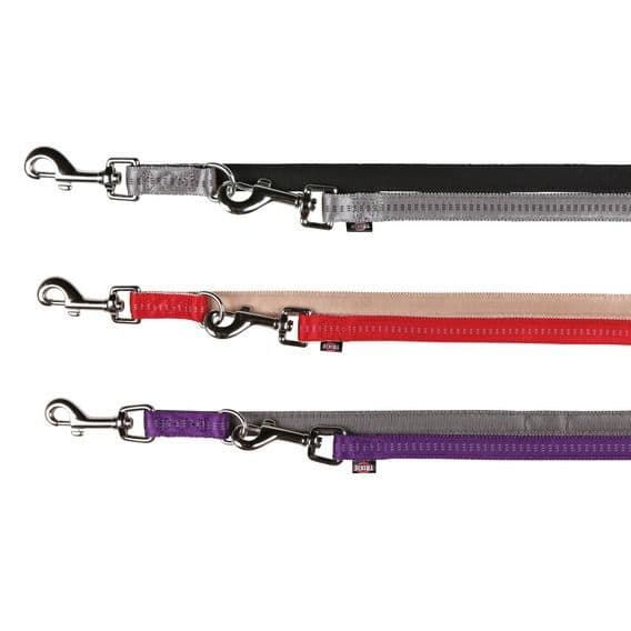 Красно-бежевая нейлоновая перестежка для мелких прод - 2,3 м для собак в Алматы и в Казахстане