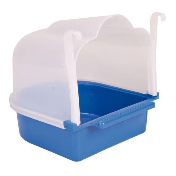 Пластиковая купальня для мелких птиц - 16х17х19 см в Алматы и в Казахстане за 3 870 ₸