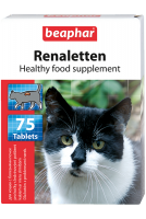 Кормовая добавка Renaletten для кошек с почечными проблемами - 75 таблеток в Алматы и в Казахстане за 2 040 ₸