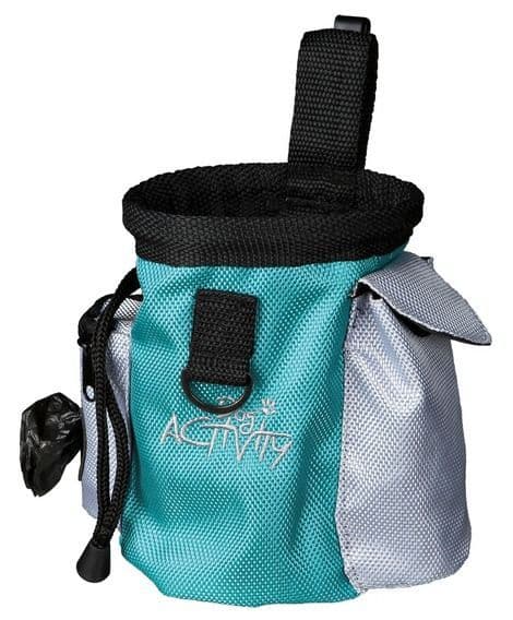 Сумка для лакомств с зажимом для ремня и кольцом - 13-10 см для собак в Алматы и в Казахстане