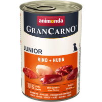 Консервы Gran Carno Original Junior для щенков и юниоров с говядиной и курицей - 400 гр в Алматы и в Казахстане за 1 200 ₸