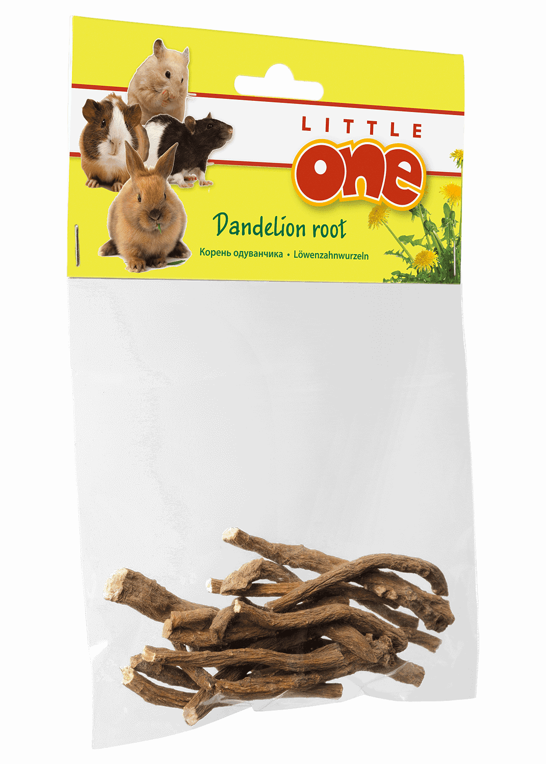 Корни одуванчика лакомство для грызунов, Little ONE - 35 гр в Алматы и в Казахстане за 1 300 ₸