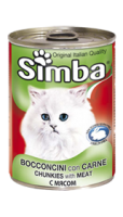 Консервы Monge Simba для кошек (Говядина)- 415 г в Алматы и в Казахстане за 990 ₸
