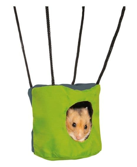 Нейлоновый гамак для хомяков и мышей - 10х9 см в Алматы и в Казахстане за 1 950 ₸