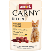 Паучи Carny Kitten для котят коктейль из мяса домашней птицы - 85 гр в Алматы и в Казахстане за 1 310 ₸