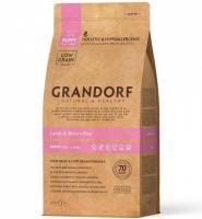Корм Grandorf Lamb&Rice Puppy корм для щенков всех пород с 3-х недель ягнёнок с рисом - 1 кг в Алматы и в Казахстане за 7 410 ₸