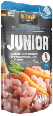 Влажный корм Belcando Junior Chicken, для щенков с птицей и морковью - 125 гр в Алматы и в Казахстане за 1 480 ₸