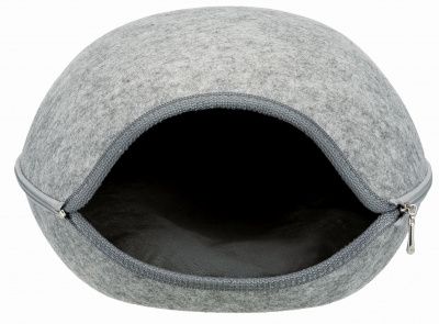 Пещера - домик Luna для кошек и собак серый - 40 × 24 × 46 см для собак в Алматы и в Казахстане