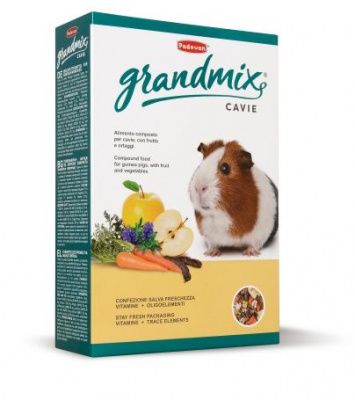 Корм основной для морских свинок и шиншилл, Padovan Grandmix Сavie  - 850 гр в Алматы и в Казахстане за 4 190 ₸