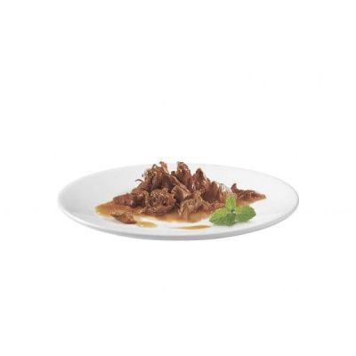 Влажный корм Gourmet Perle для кошек говядина в подливе - 75 гр в Алматы и в Казахстане за 320 ₸