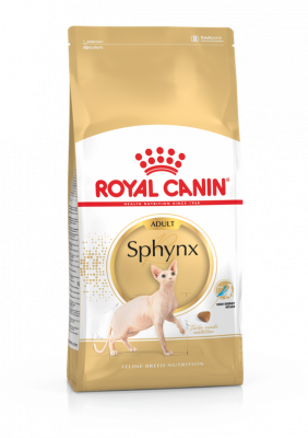 Корм Royal Canin Sphynx Adult для взрослых кошек Сфинксов - 2 кг в Алматы и в Казахстане за 14 630 ₸