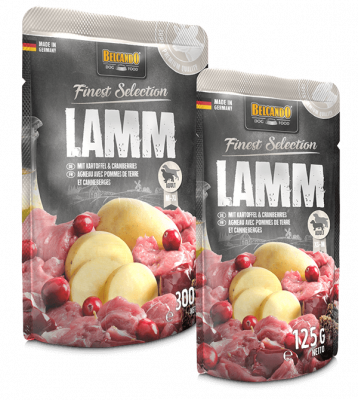 Влажный корм Belcando Lamb with potatoes для собак с ягненком, картофелем и клюквой - 300 гр в Алматы и в Казахстане за 2 520 ₸