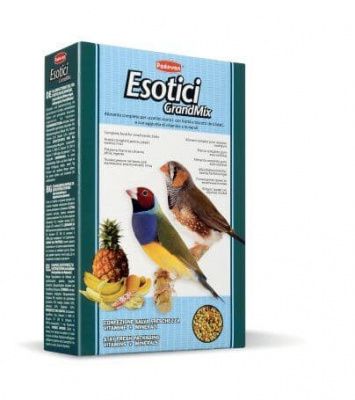 Комплексный корм Padovan Grandmix Esotici для маленьких экзотических птиц - 400 гр в Алматы и в Казахстане за 2 840 ₸