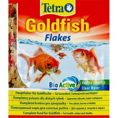 Корм Tetra Goldfish для всех видов золотых рыбок, хлопья - 12 г в Алматы и в Казахстане за 910 ₸