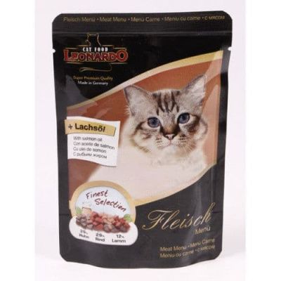 Влажный корм Bewital Leonardo для взрослых кошек (Мясное ассорти) - 85 г в Алматы и в Казахстане за 1 200 ₸