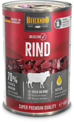 Консерва Belcando Baseline Rind для взрослых собак говядина - 400 гр в Алматы и в Казахстане за 1 840 ₸