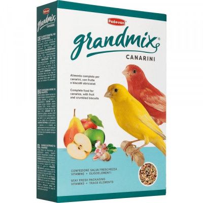 Комплексный корм Padovan Grandmix Canarini для канареек - 400 гр в Алматы и в Казахстане за 3 350 ₸