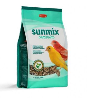 Корм Padovan Sunmix Canarini для канареек, комплексный - 850 гр в Алматы и в Казахстане за 4 720 ₸