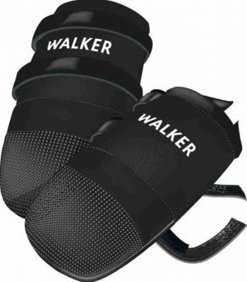 Защитные ботинки Walker Care для собак черный М - 2 шт для собак в Алматы и в Казахстане