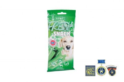 Снеки Fresh Snack для свежего дыхания и чистки зубов средних собак - 150 гр в Алматы и в Казахстане за 1 100 ₸