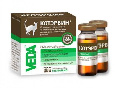 Кот Эрвин для профилактики и лечение урологического синдрома - 10 мл в Алматы и в Казахстане за 2 580 ₸